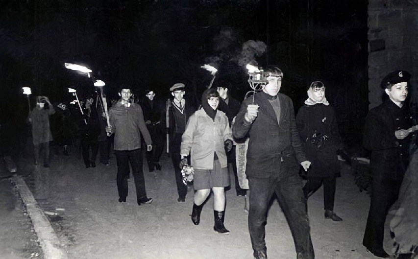  1968 год. Новороссийские активисты организовали  акцию «Бескозырка»